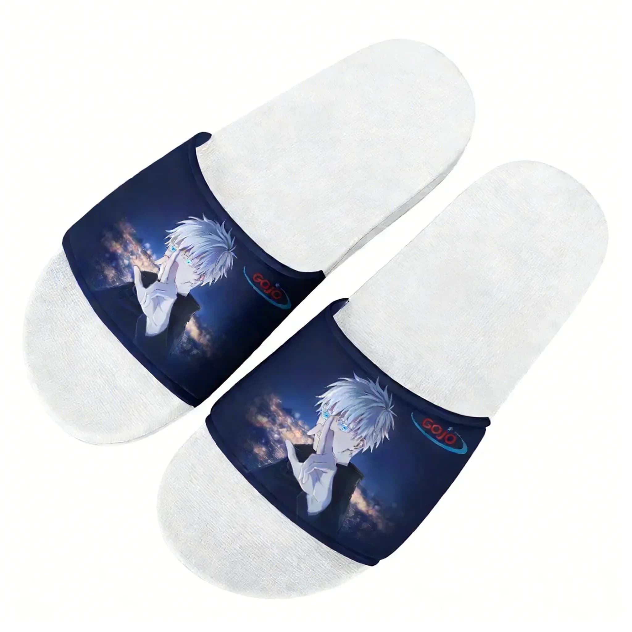Sandali Satoru Gojo, Ciabatte da Casa, Scarpe da Acqua per Uomo, Donna e Adolescenti, Sandali per Bagno, Spiaggia e Piscina, Ciabatte Estive Personalizzate