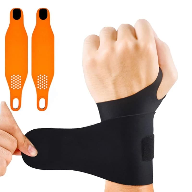 Supporto per Polso, Fascia Elastica per Sollievo dal Dolore del Tunnel Carpale, Tutore Ulnare per Lesioni, Bendaggio per Polso per Uso Ripetitivo e Lesioni da Uso del Polso