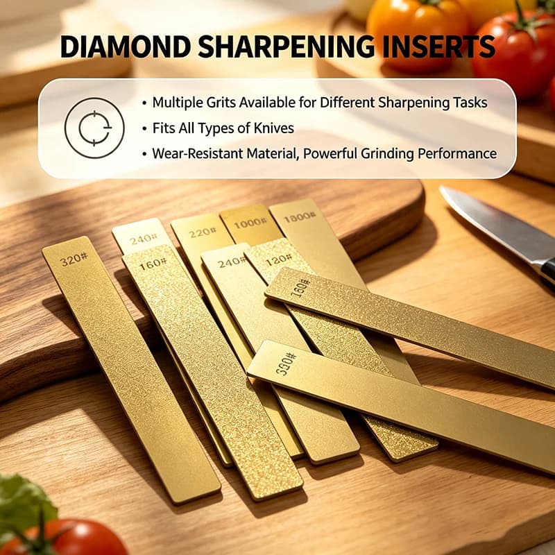 Diamond Stone No Base Used Knife Sharpener Diamond Whetstone Grinding Stone Sharpening Stone Bars Household Kitchen Cutting Tool