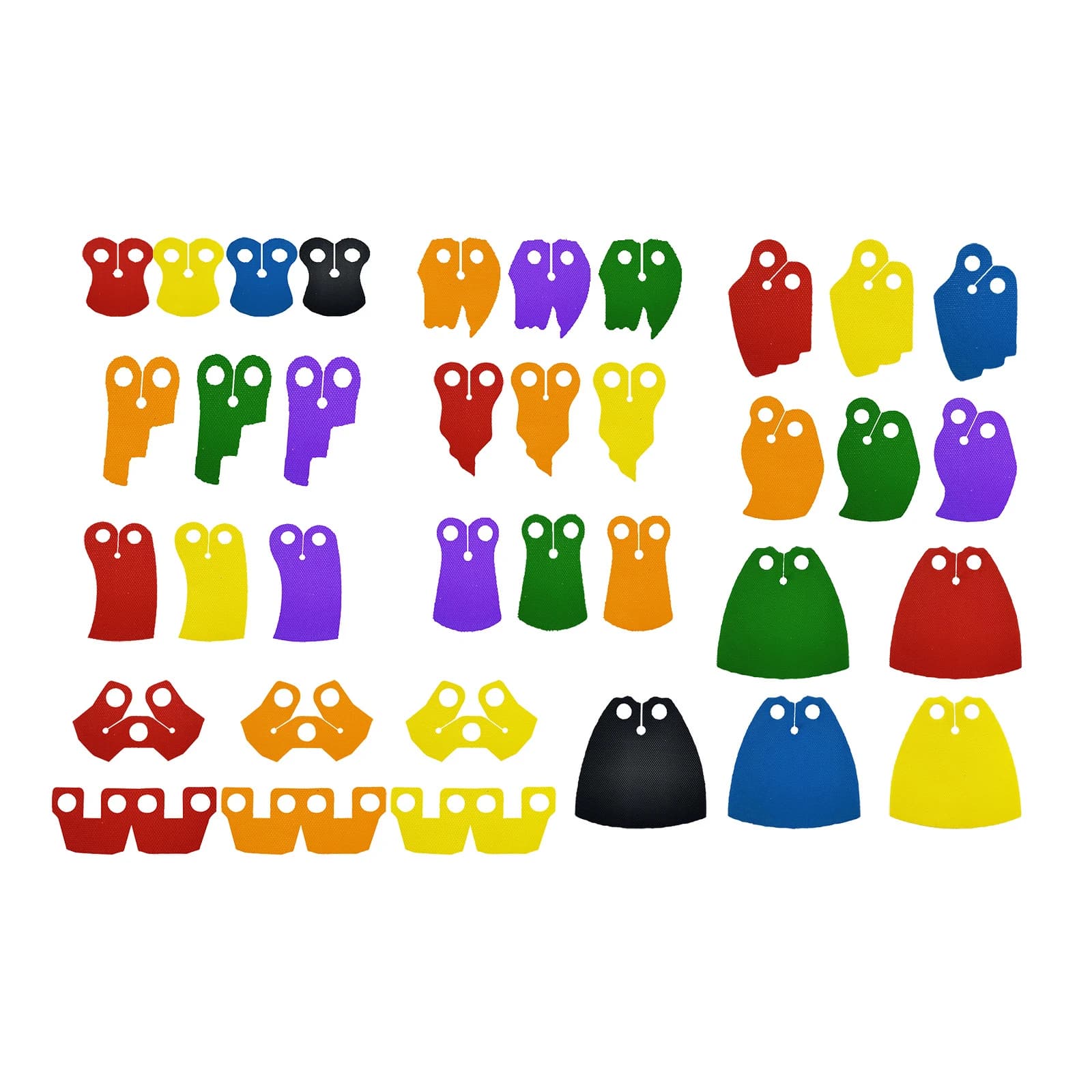 Building Block Cloak SW Movie Charactor Mandalorian Action Figure Brick Minifigs Capes Galactic Empire Figure Accessories Toys