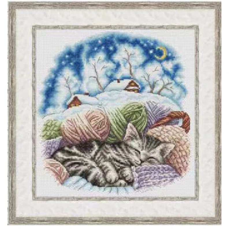 5188 Kit punto croce set per ricamo punto croce punto croce kit completo Stich punto croce set ago arti e mestiere fai da te