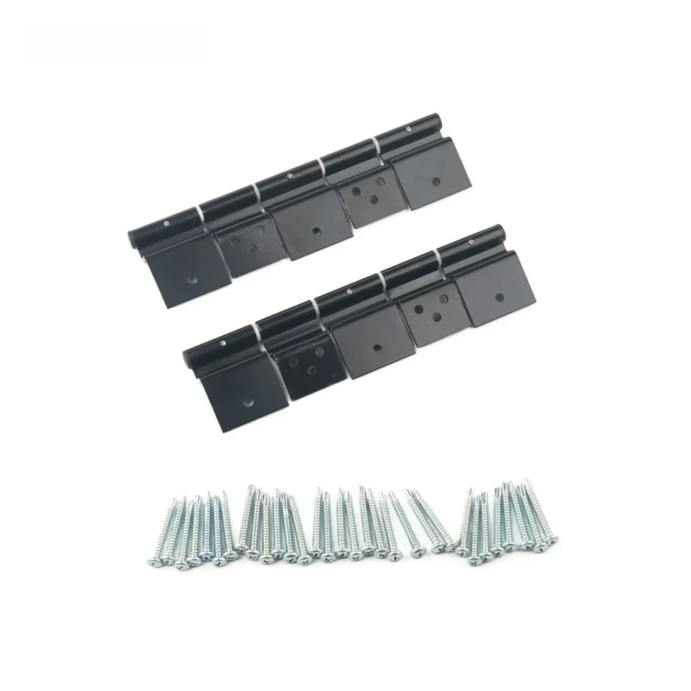 Kit Cerniera a Frizione per Porta d'Ingresso Camper con Viti per Roulotte, Caravan e Camper