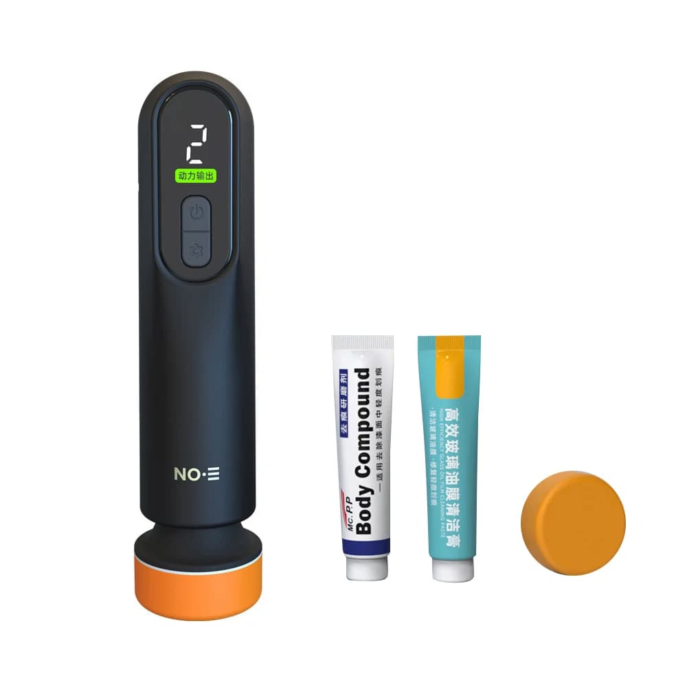 Lucidatrice per riparazione graffi vernice per auto senza fili 40W Mini lucidatrice per ceratura 12000 giri/min Strumento per rimuovere la pellicola dell'olio per vetro del parabrezza