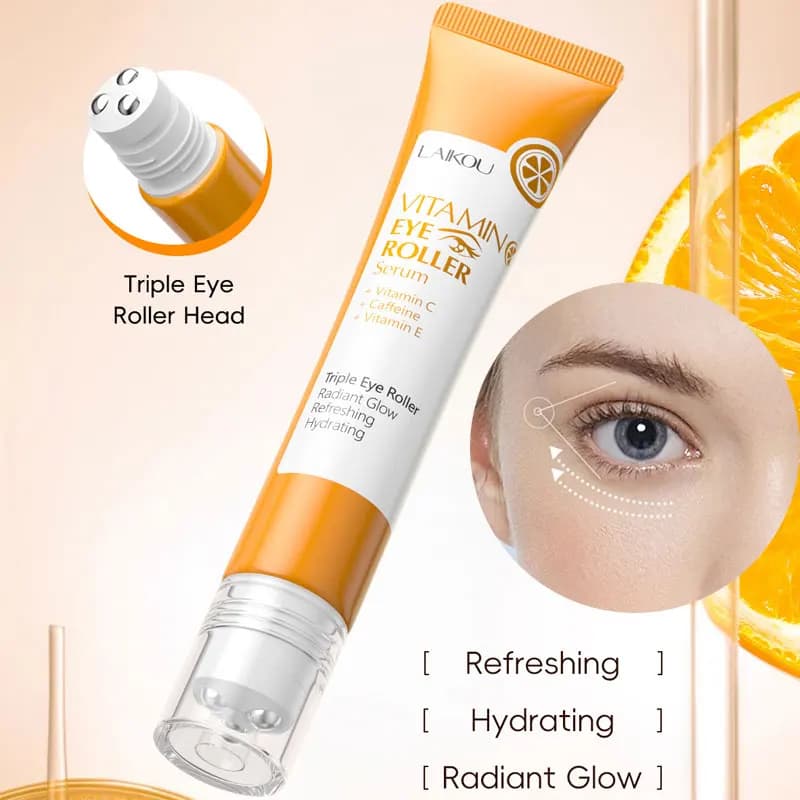 Serum for eyes to vitamin C Remove eyelets Clear eye cream brightening moisturizing eyes Antiwrinkles Firm Lift Skin care
