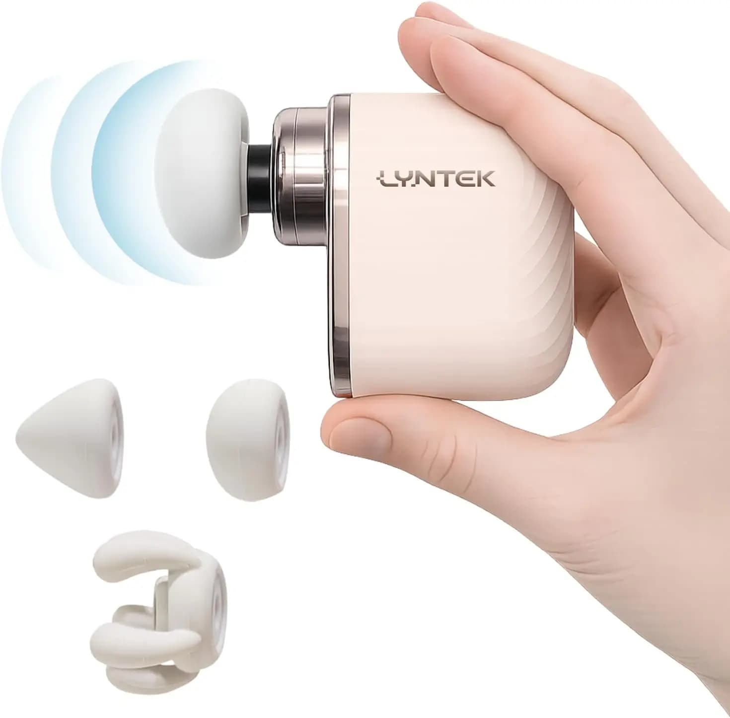 Mini Portable Massage Gun with 5 Speed and 3 Heads - Deep Muscle Lift for Gym, Travel, Office