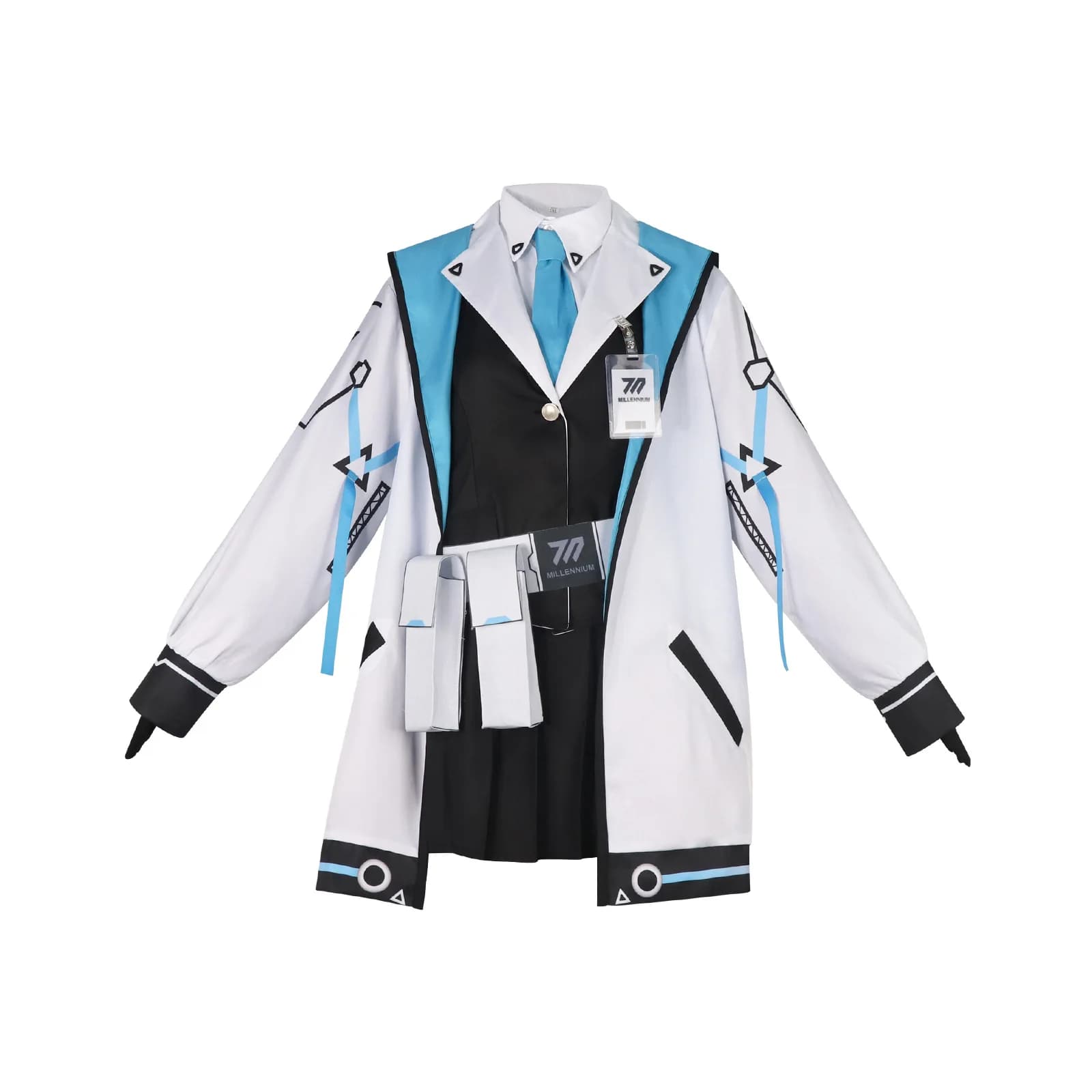 Blue Archive Yuuka Hayase Cosplay Costume for Women Halloween Costume Party Performance Anime Character
