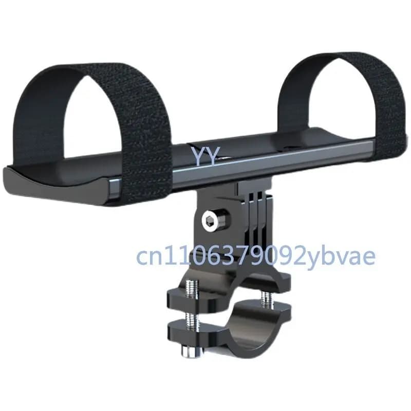 Supporto per altoparlante da moto in lega di alluminio, supporto fisso per subwoofer Bluetooth da mountain bike per audio da ciclismo