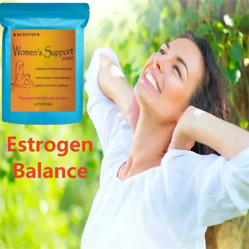 Supporto femminile - ULTRA COMPLEX DA DONNA - Patch transdermiche di Estrogen - Fenugreco, Wild Yam