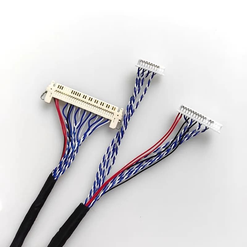 Cavo FIX30P a 6 schermi doppi, passo 1.25, patch plug-in LVDS, per audio, macchina KTV, karaoke, bar, altoparlante, schermo