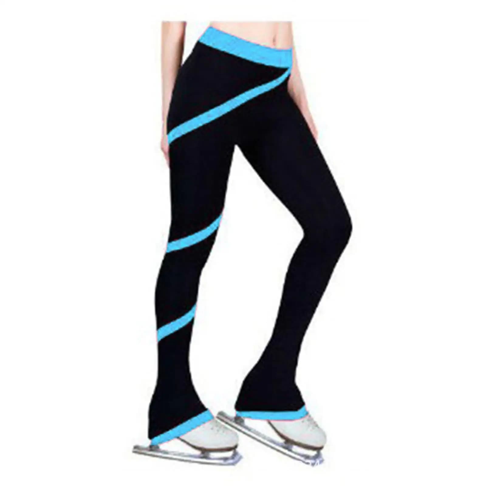 kid children girl Ice Skating Long Pants Figure Skating Trousers with