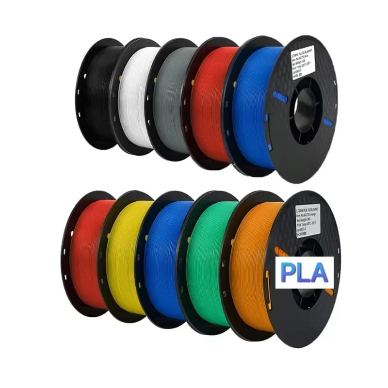 1KG PLA Filament for 3D Printer 1.75MM Plastic Material Neatly Printed Line-up Quality Supplies for 3D Printer 7.14