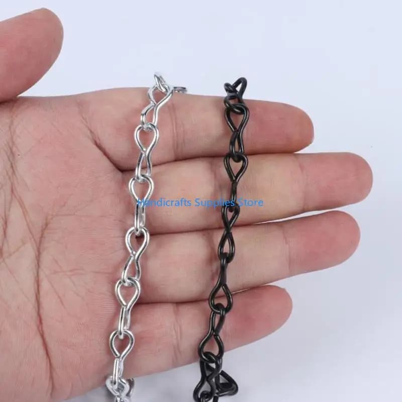 R1WA 2pcs Hanging Chains for Flower Pot Basket Bird Feeders Planters Lanterns Ornaments Garden Plant Hangers