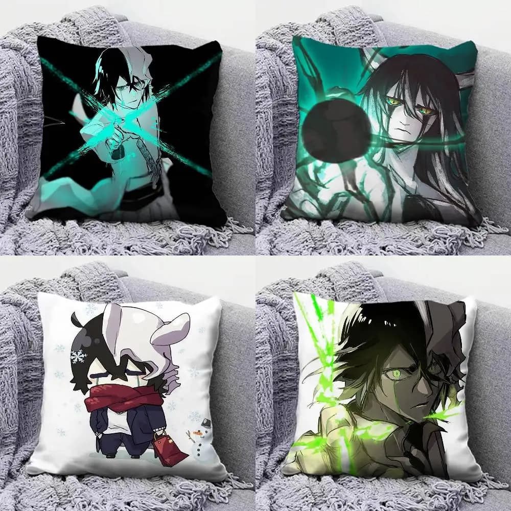 Ulquiorra Cifer Bleach Manga Pillow Covers, Home Sofa Cushion Covers and Aecorative Custom