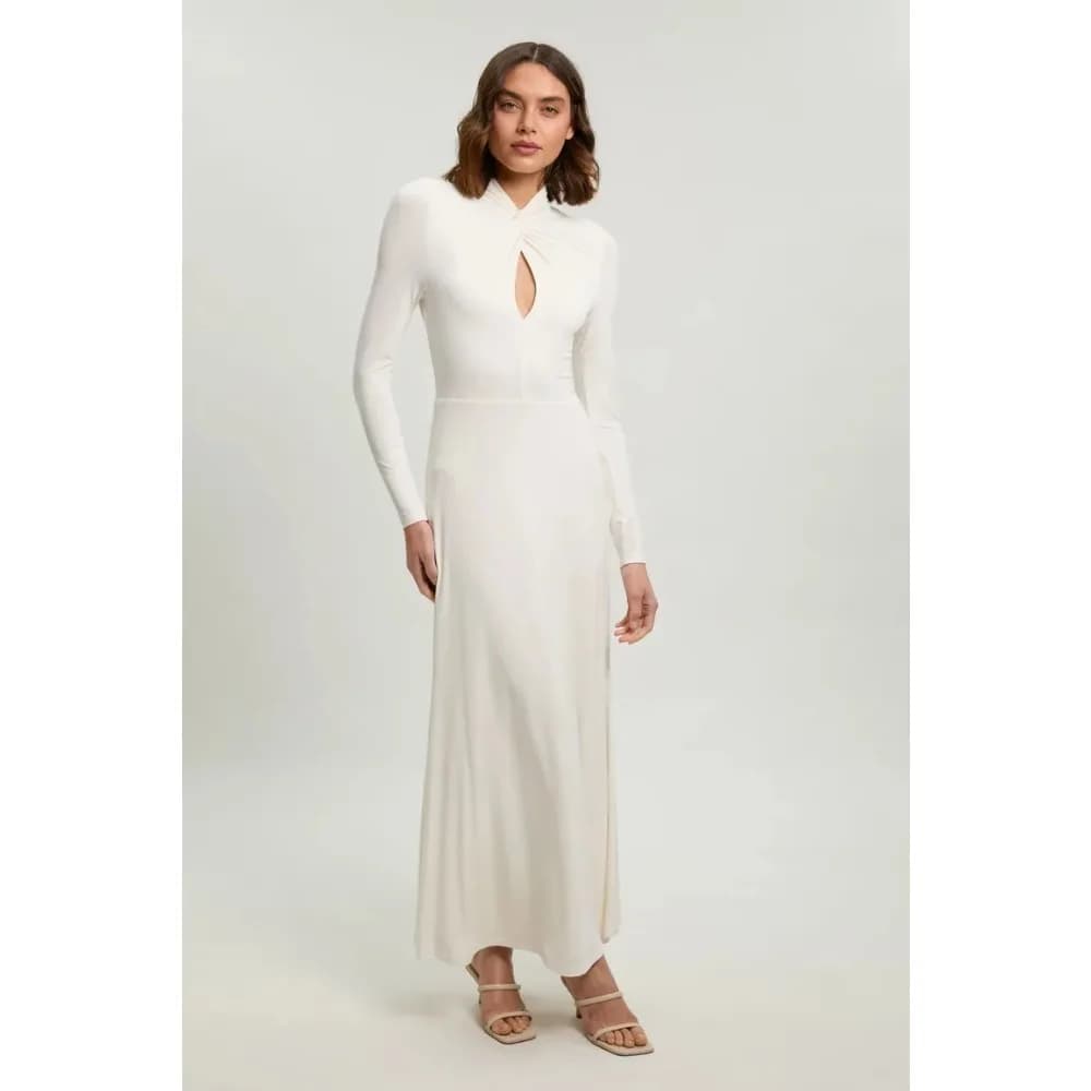 Abiti da sera personalizzati con cut-out, in jersey, classici, eleganti, lunghi, con scollo incrociato, maxi, da ballo per donna 2026 su misura