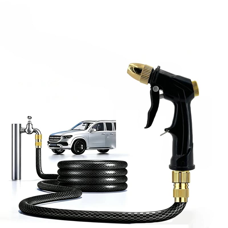 NUOVO Pistola ad Acqua per Irrigazione Giardino, Ugello per Tubo dell'Acqua, Strumento per Irrigazione Prato, Pistola ad Alta Pressione per Lavaggio Auto