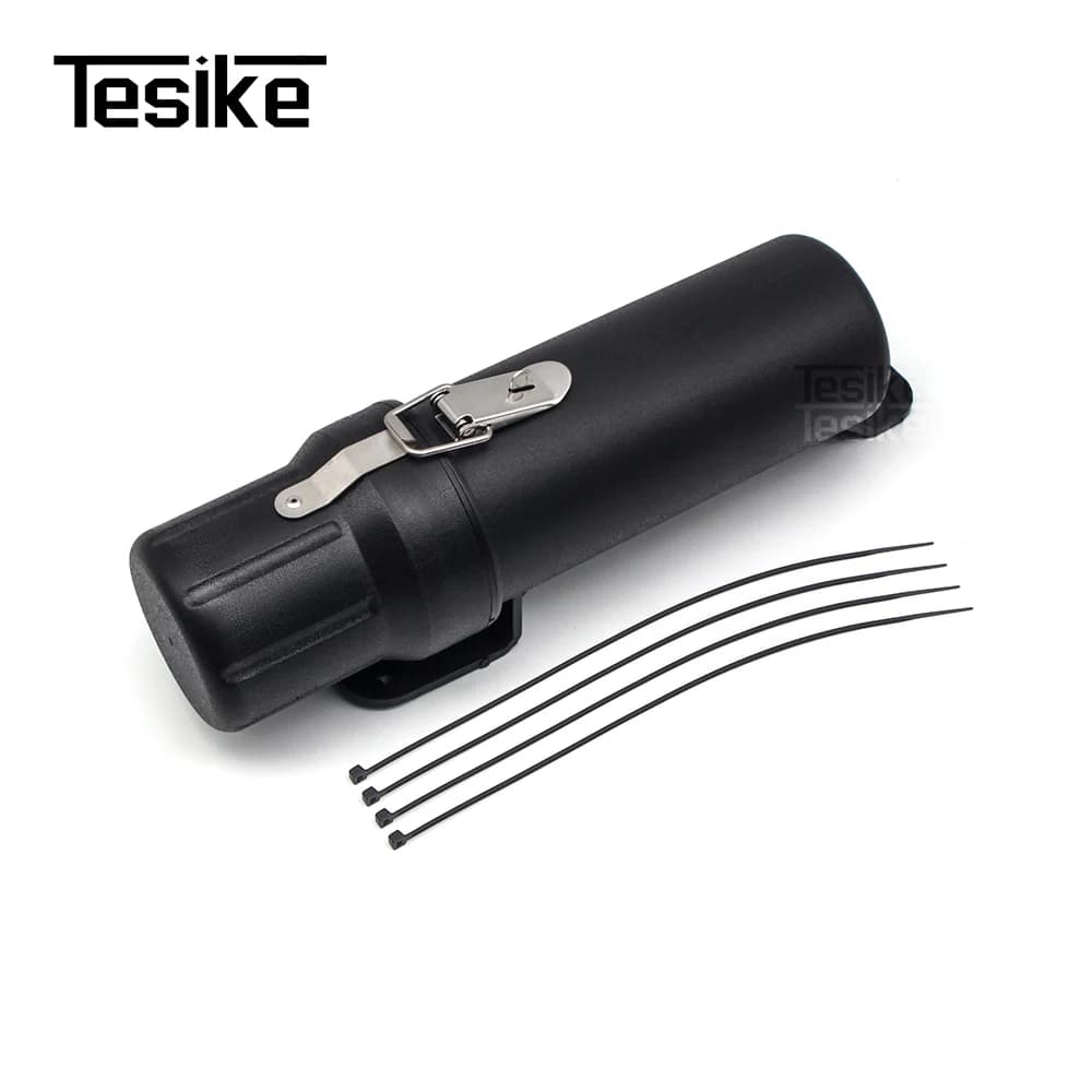 Off-Road Motos Tool Tube Gloves Raincoat Storage Box Waterproof Case With Anti-theft Lock Ring Universal Motorcycle Accessories