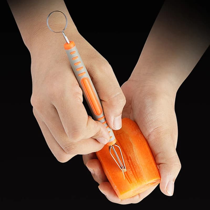 Pottery Texture Tool Carving Knife Handmade DIY Plastic Handle Double Head Ring Carving Knife Clay Fine Carving Tool