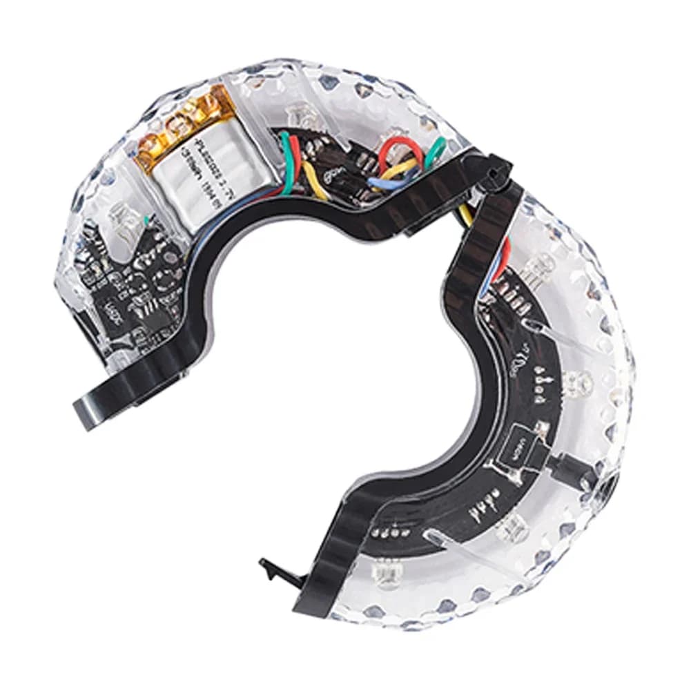 Luci Colorate per Raggi Bicicletta 300mAh, Lampada per Mozzo Bici Ricaricabile USB, Impermeabile, Accessori Universali per Ciclismo
