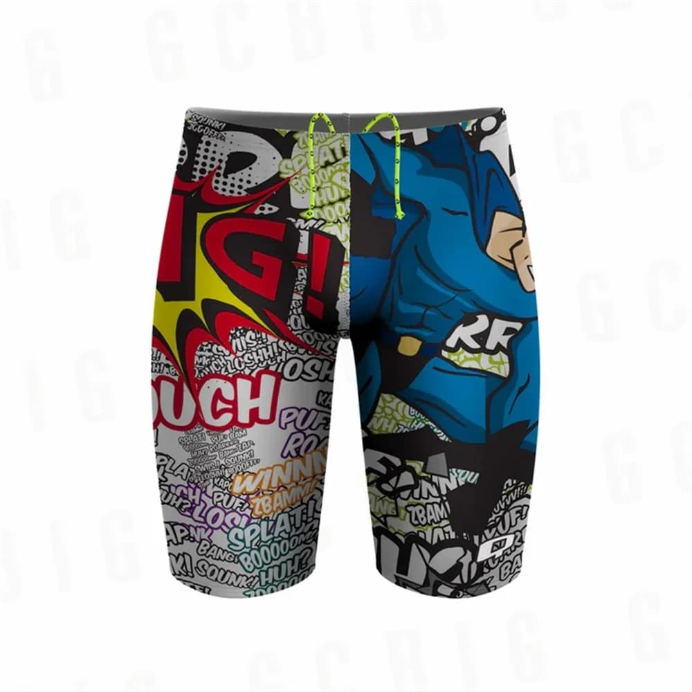 New Summer Mens Beach Pantaloni da bagno Costumi da bagno Allenamento Pantaloncini da bagno Tronchi Costumi da bagno Ragazzo Jammer Corsa Sport Pantaloncini da surf Tronchi