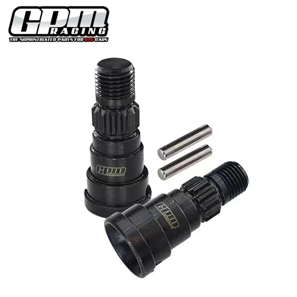 GPM Metallo Acciaio Anteriore Posteriore CVD Testa Stub Asse 7768 per Traxxas 1/6 XRT 1/5 X-MAXX 6S 8S 4WD Monster Truck RC Auto Parti di Aggiornamento