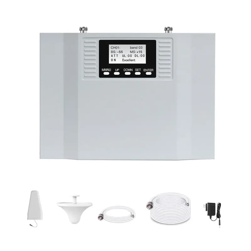 ATNJ Digitale Tri Band Selettivo 900 1800 2100MHz Ripetitore di Segnale B3 B8 B1 Amplificatore 2G 3G 4G Ripetitore di Rete di Controllo Wifi