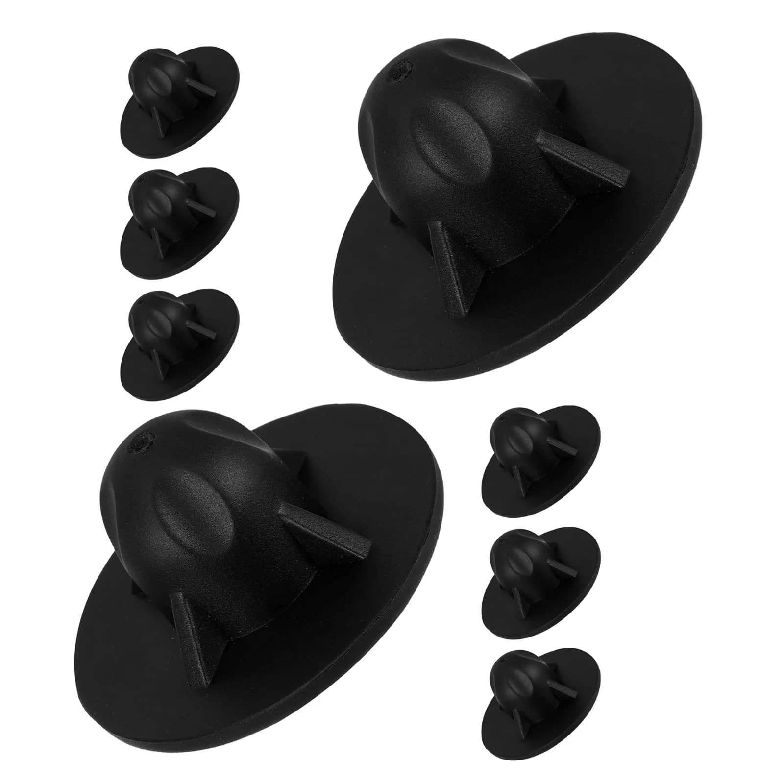 8Pcs Outdoor Anti-Sinking Camping Chair Leg Caps Rubber Foot Covers Furniture Floor Protectors for 3-5 Inch Pole Chairs Beach