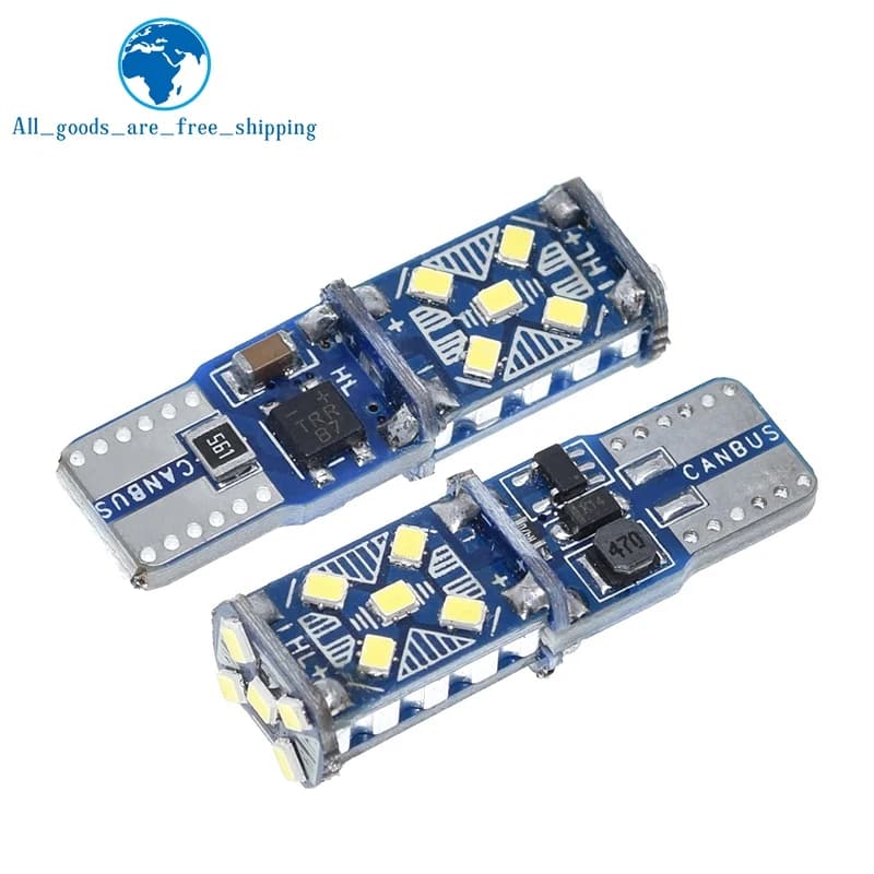 T10 Nuove luci di parcheggio per auto a LED super luminose W5W WY5W 168 501 2825 Auto Wedge Turn Lampadine laterali Lampada da lettura per interni auto