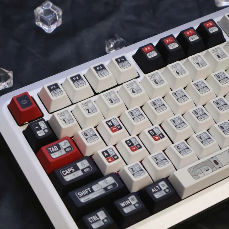 Keycap Star Trek disponibili per tastiere meccaniche, profilo originale di fabbrica, keycap in PBT sublimato a colori