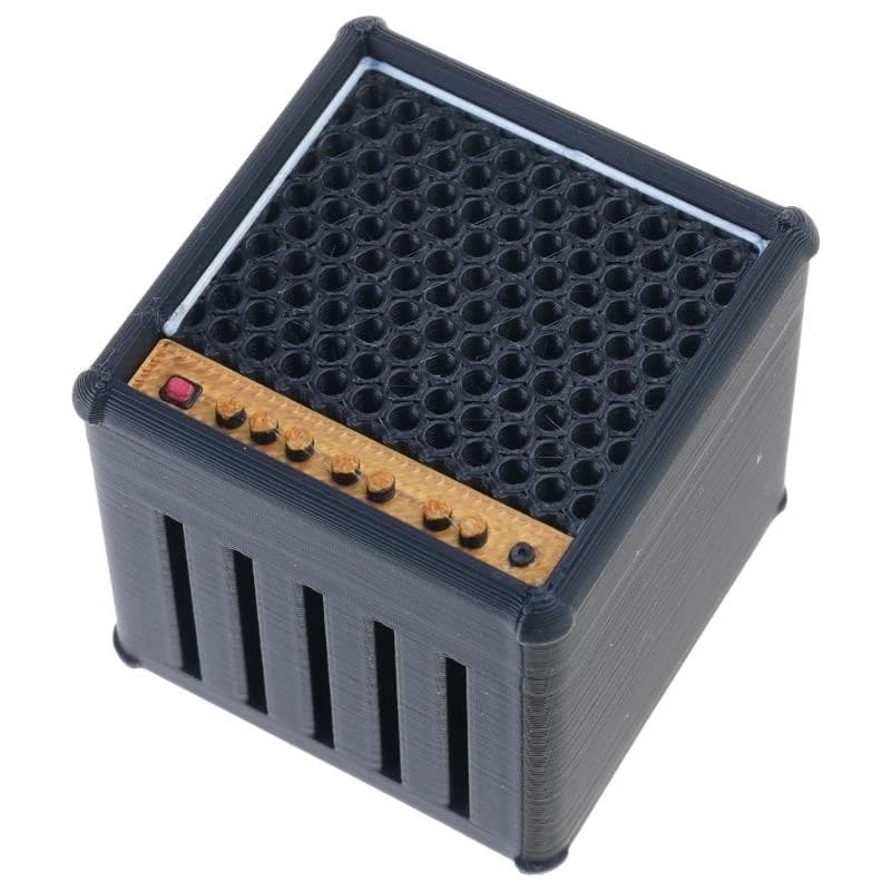 Compacts 3D Printed Guitar Pick Case Home Instrument Display Guitars Holder for Music Lover