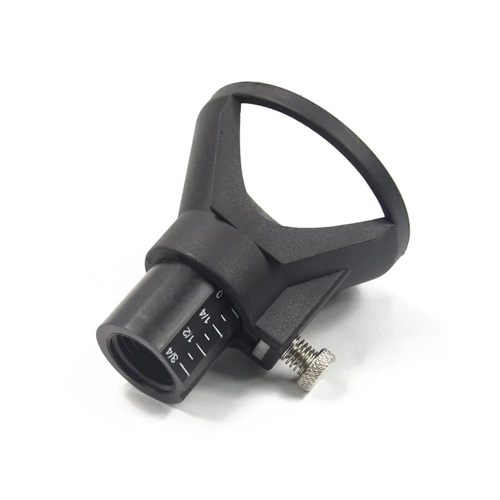 Localizzatore per Smerigliatrice Elettrica, Posizionatore Regolabile, Utensile di Fissaggio per Trapano e Fresa per Taglio e Levigatura di Legno, Cartongesso, Plastica e Vinile