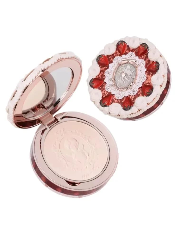 Little Angel Flower Knows Strawberry Cupido serie Evidenzia cipria iluminador Trucco Contorno Evidenziatore Palette 8g/0,3Fl.oz
