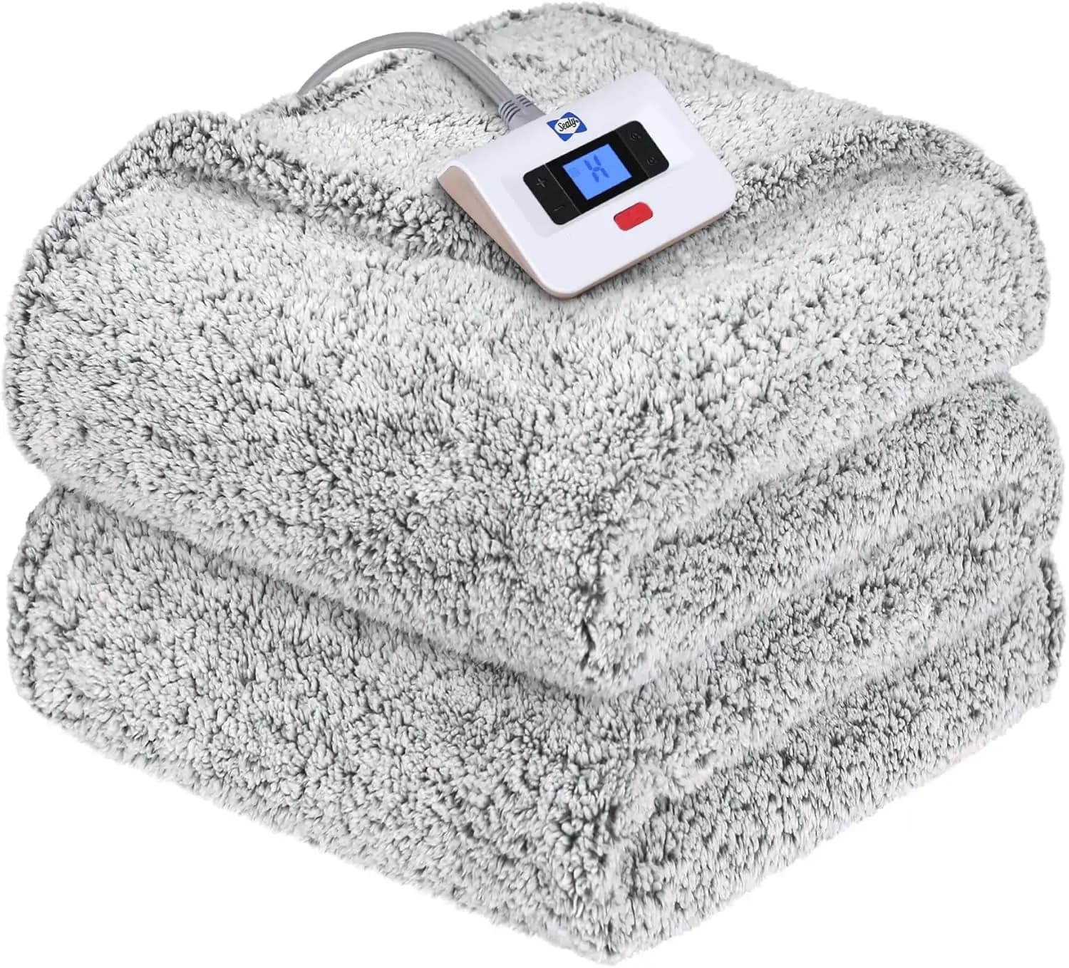 Coperta Elettrica Riscaldata a Dimensione Intera con 10 Livelli di Calore, Timer di Spegnimento Automatico e Design Lavabile in Lavatrice