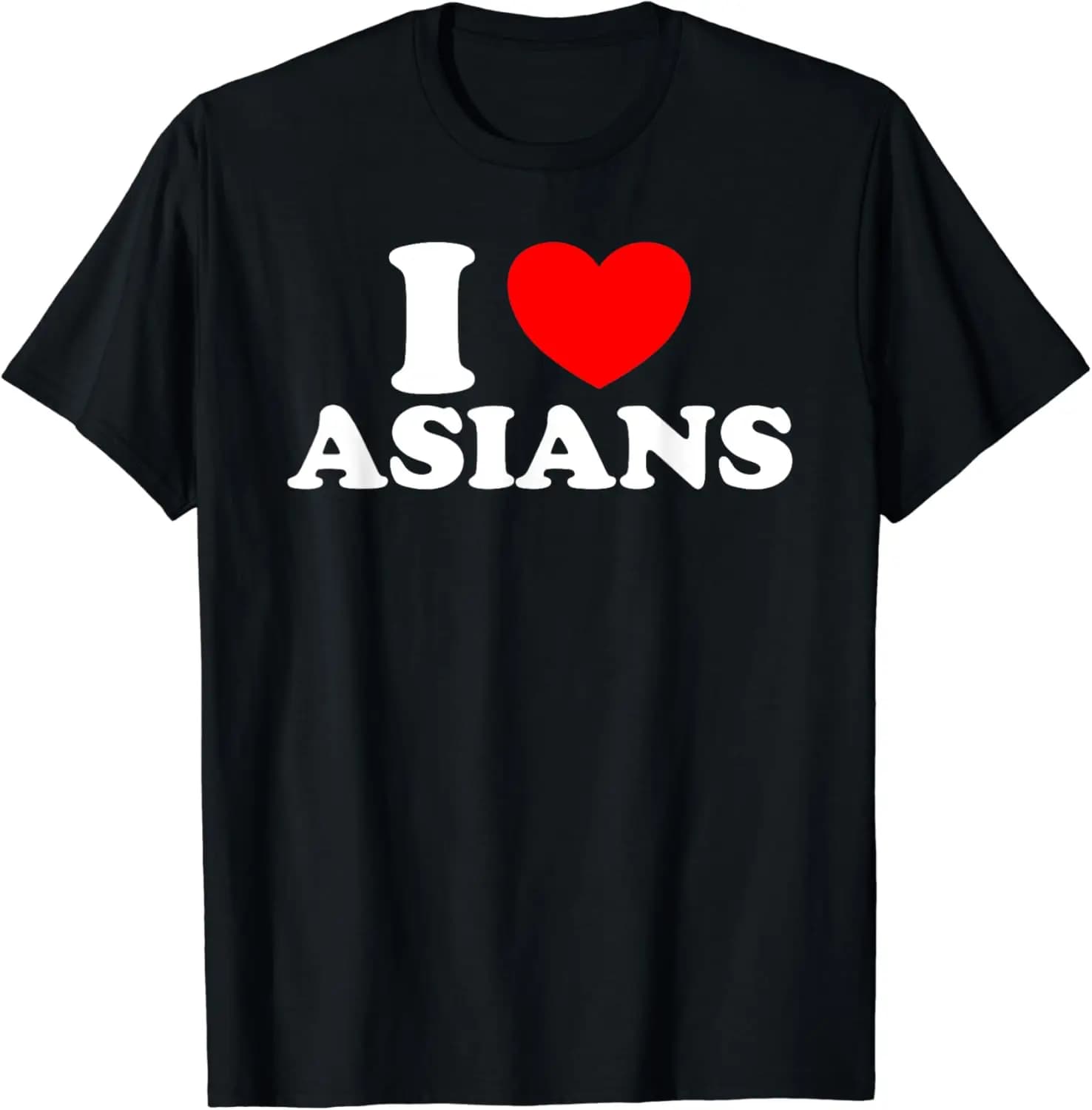 Amo le donne asiatiche I Heart Asians T-shirt Moda asiatica T-shirt da donna Abiti vintage T-shirt grafiche Ropa De Mujer