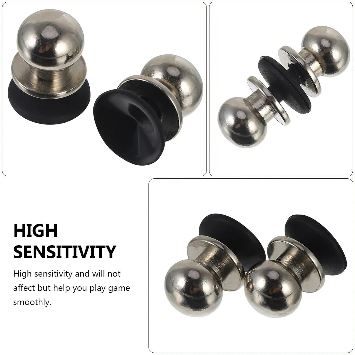 2Pcs Mobile Tablet Game Button Trigger High Sensitivity Universal Phone Shooting Controller Assistant Game Joystick Shortcut