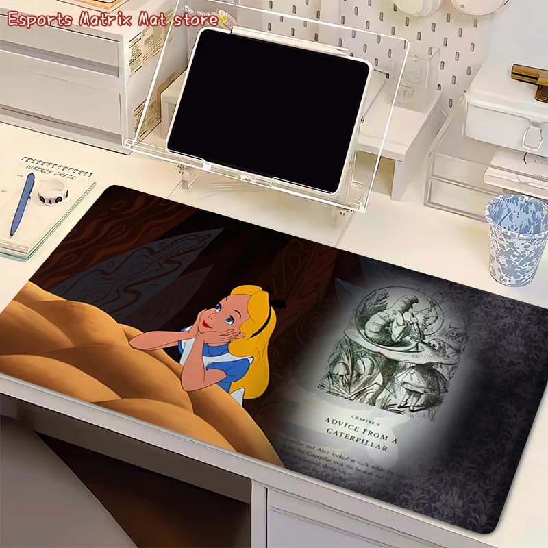 Gaming mouse mat, PC desk mat, office computer mat, keyboard mat, A-Alice accessories in Wonderland, mousepad
