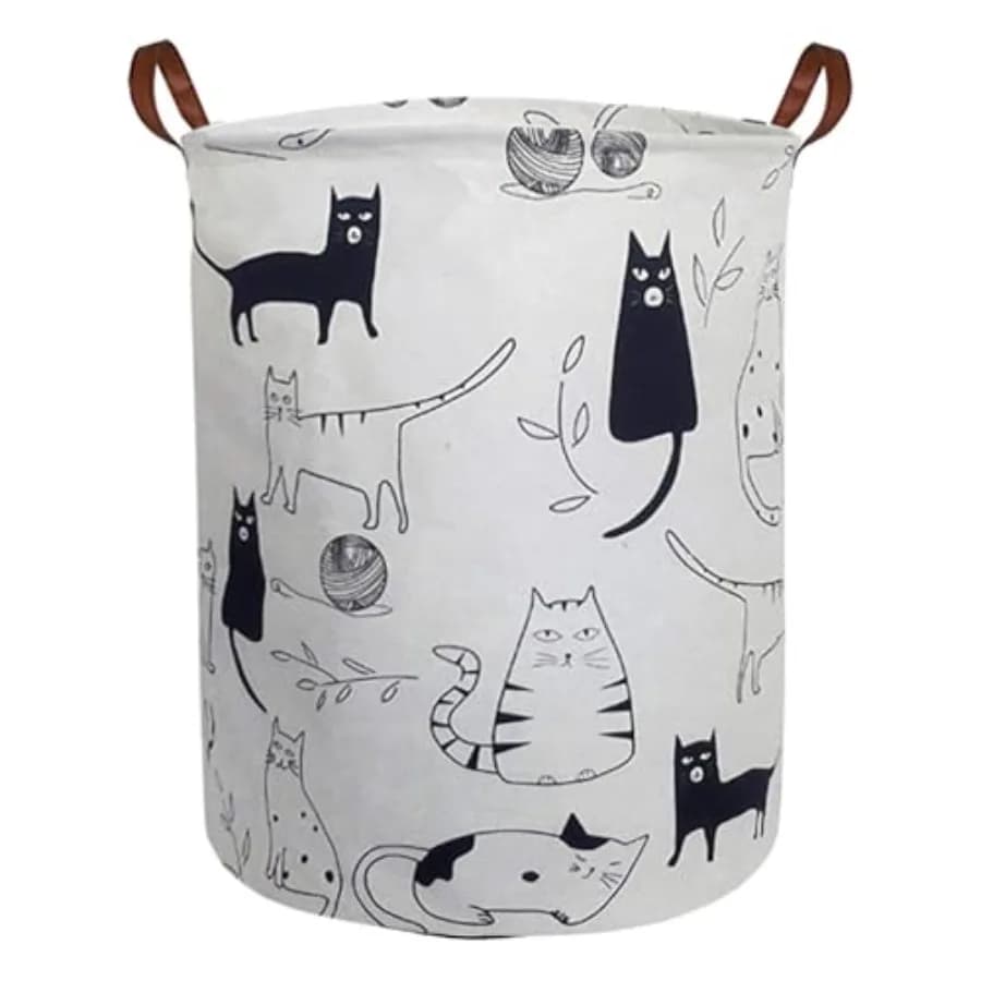 Collapsible Laundry Basket in Bedroom Waterproof Laundry Hamper in Bathroom Large Laundry Bag in College Dormitory Cloakroom Li