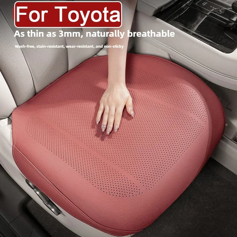Soft Leather Car Seat Covers Breathable Protective Bearing for Toyota RAV4 Corolla Camry CHR RAV-4 CH-R Car Accessories