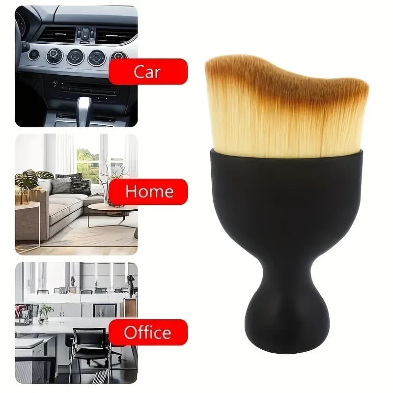 1/4PCS Car Interior Cleaning Brush Air Outlet Cleaning Brush Soft Bristles Dust Removal Detailing Brush Car Cleaning Tool