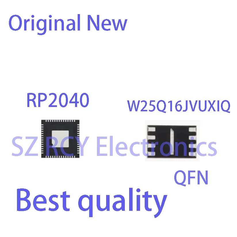 NEW (5-30 PCS) RP2040 Raspberry PI W25Q16JVUXIQ QFN MCU SOC FLASH MEMORY IC CHIP