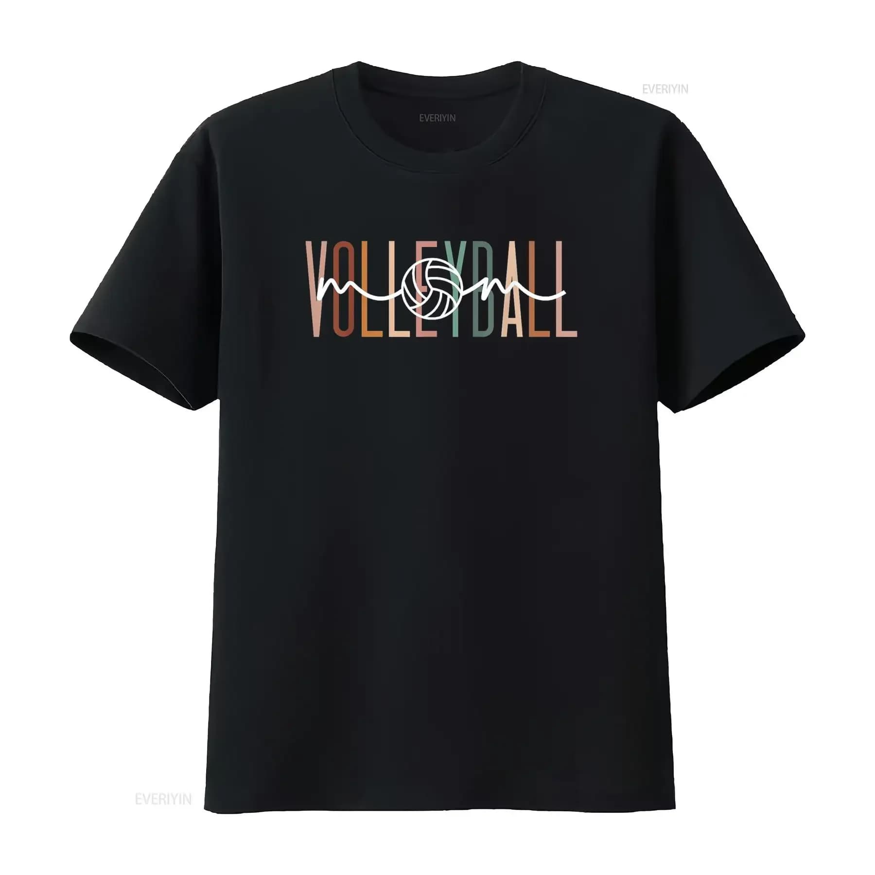 Volleyball Mom Mama Cute Life T Shirt vintage lavato Top da indossare tutti i giorni Comodo grafico homme abiti firmati moda