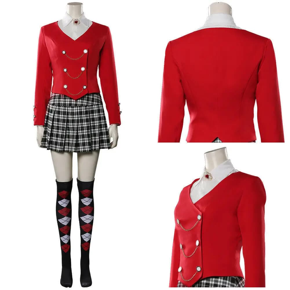The Musical Rock Veronica Sawyer Cosplay Costume Stage Dress Concert Women JK Uniform Jacket Halloween Party Outfit