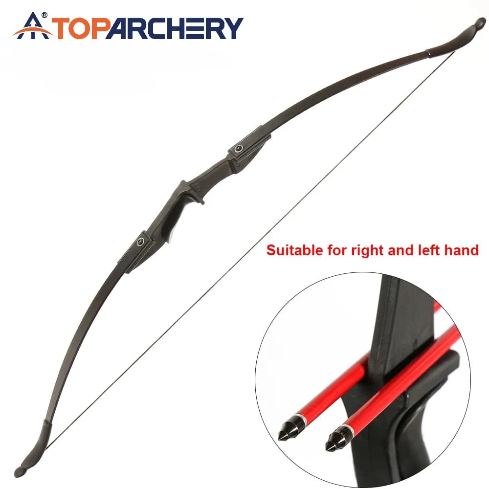 Archery Recurve Bow for Right/Left-Handed Outdoor Hunting Sports Shooting 57inch 30-40 Ibs Take-down Bow Archery Target