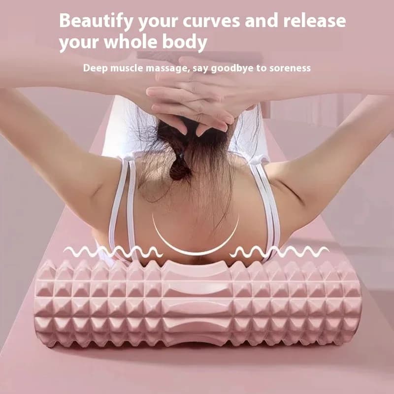 45cm,Solid Foam Rollers, Fitness Rollers, and Muscle Relaxation Rollers - Perfect for Fitness Exercises, Yoga, and Pilates.