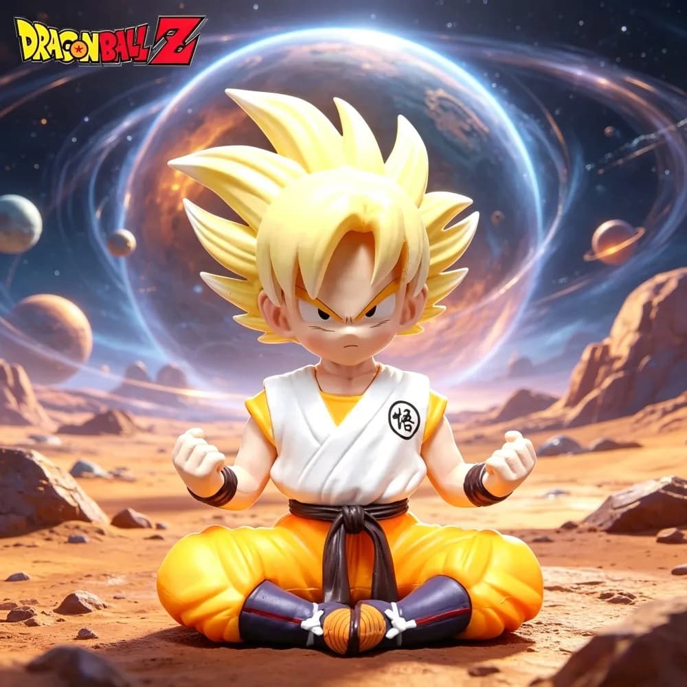 11cm/4.33in Anime Dragon Ball Figure Goku Action Figures Pvc Statue Desktop Ornamen Collection Model Toys Gifts
