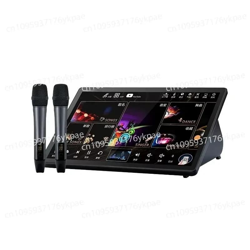 Latest 15.6-inch 5-in-1 4T Professional Portable Karaoke Player, Durable Karaoke Machine