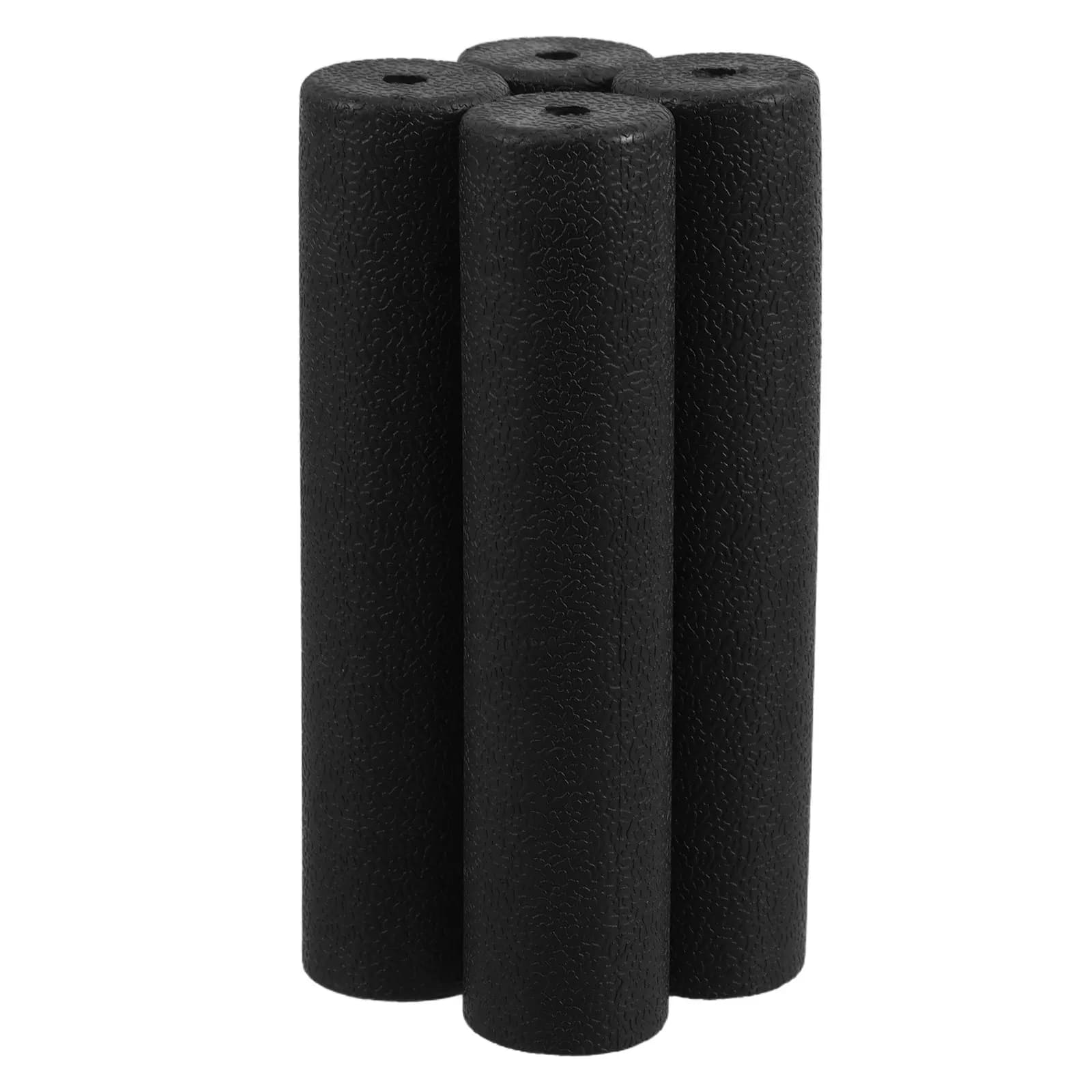 4Pcs Fitness Equipment Handle Covers Ergonomic Non Slip Heavy Duty Grip Tubes for Barbells Dumbbells Workout Accessories