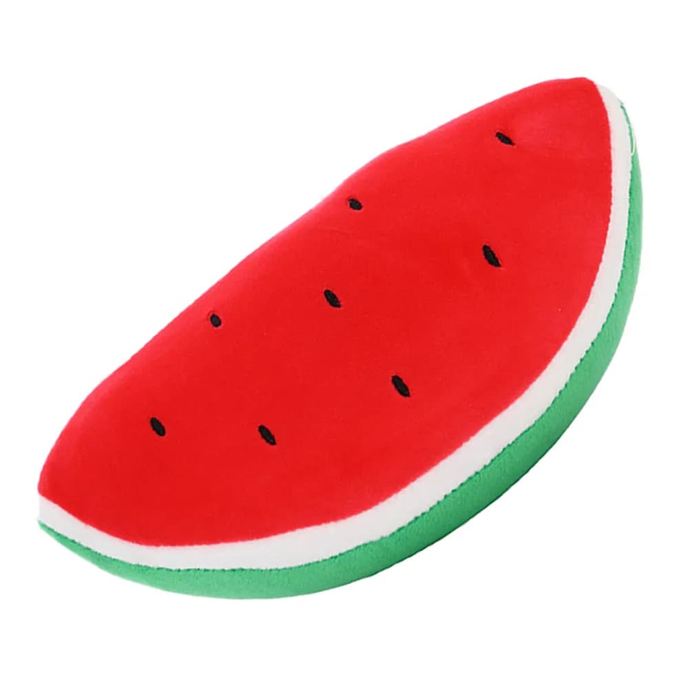 Cuscino Decorativo a Forma di Anguria 25Cm, Morbido Cuscino in Cotone per Bambini, Supporto per Schiena e Abbraccio, Regalo di Compleanno Confortevole