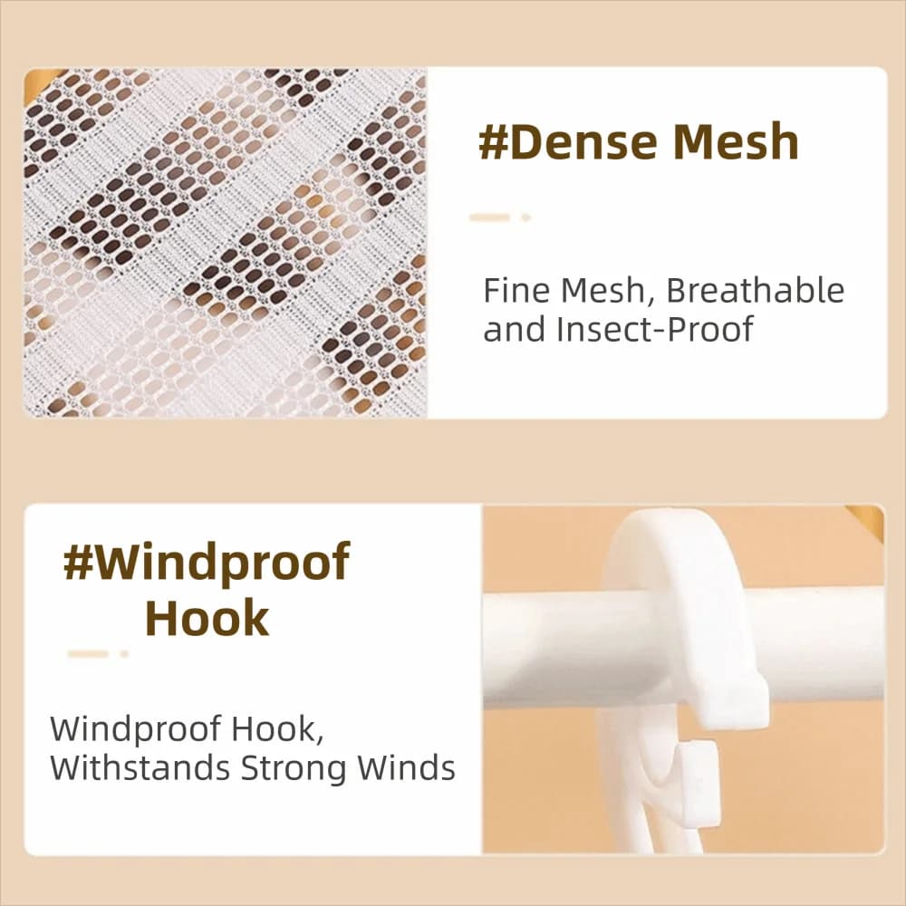 1/2/3 Layer Drying Fishing Net Foldable Large Capacity Mesh Clothes Hanging Dryer Durable Household Clothes Hanging Dryer