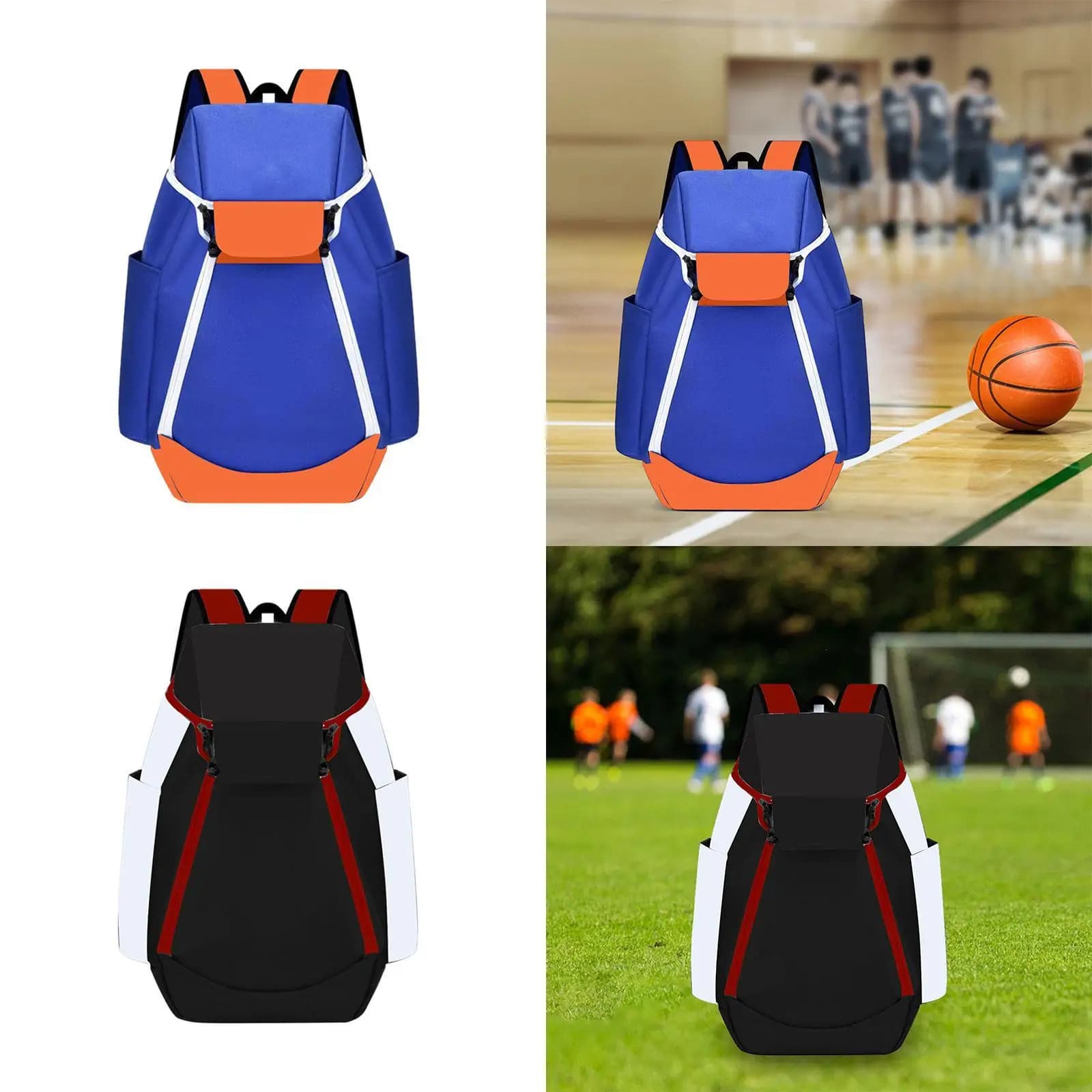 Zaino da Basket per Uomini e Donne Atleti, Borsa per Pallavolo, Calcio, Basket, Zaino Multiuso per Sport all'Aperto