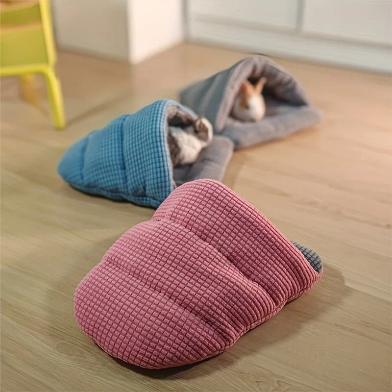 Coconut Satin Small House for Pets Nido Bed Plush and cosy Small animals cot Rabbits Pet Friendly Pigs India